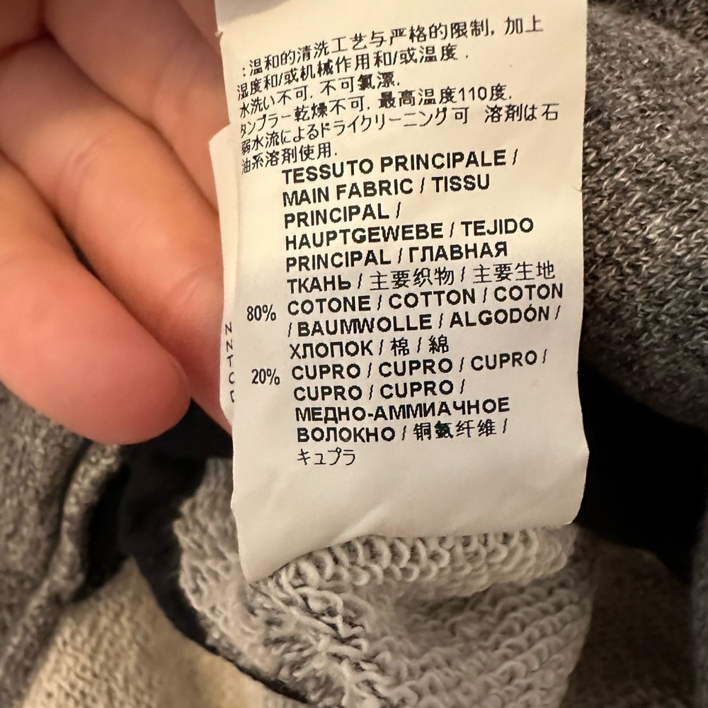 Marni heather gray sweatshirt with pouch pocket EUC - size 38 (US 4/6 or Sm) - Picture 6 of 13